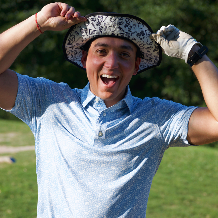 Grun Black Bucket Hat